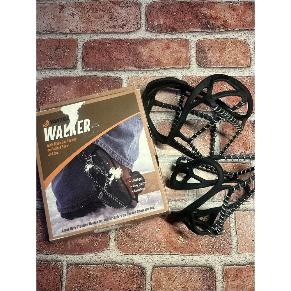 Yaktrax Traction Walker for Walking on Snow and Ice - Size Small